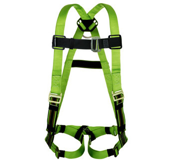 Picture of Miller Python P950 Green Custom Vest-Style Back Padding Body Harness (Main product image)