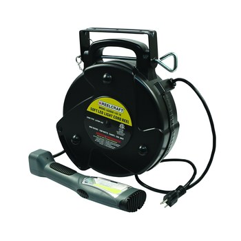 Picture of Reelcraft Industries LG3050 143 10 LG Series 50 ft Black Composite Cord Reel (Main product image)