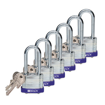 Picture of Brady - 105899 Keyed & Safety Padlock (Main product image)