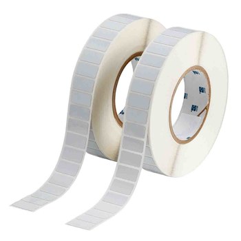 Picture of Brady White Polyimide Thermal Transfer THT-59-727-10 Die-Cut Thermal Transfer Printer Label Roll (Main product image)