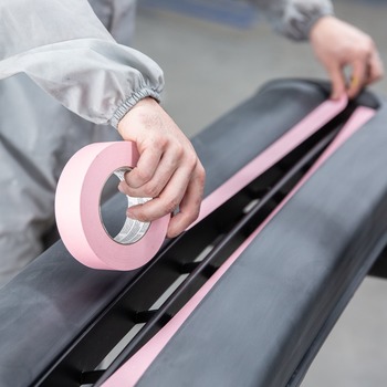 Shurtape CP 325 Pink Masking Tape - 72 mm Width x 55 m Length