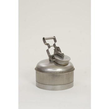 Picture of Eagle Silver Stainless Steel 2 1/2 gal Safety Can (Main product image)