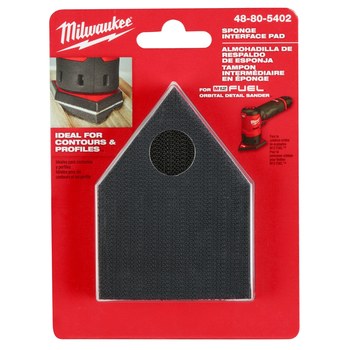Milwaukee 64538 Backing Pad - 3.75 in x 3.625 in