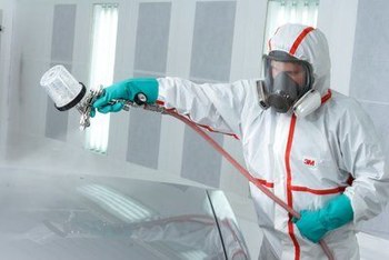 3M Chemical-Resistant Coveralls 49817 - Size 4XL - White