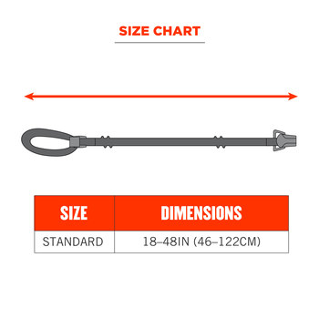 Ergodyne Squids Lanyard 3155 19155 - Green