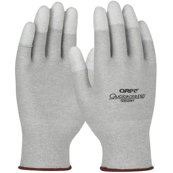 Work Gloves: Small, Polyurethane-Coated Nylon, General Purpose