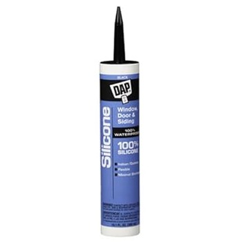 Dap Silicone Sealant Black Paste 10.1 fl oz Cartridge - 08642
