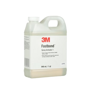 3M Fastbond Activator Clear Liquid 30 gal Drum - For Use With 2000NF Adhesive, Contact Adhesive 30NF, Foam Adhesive 100NF - 39289