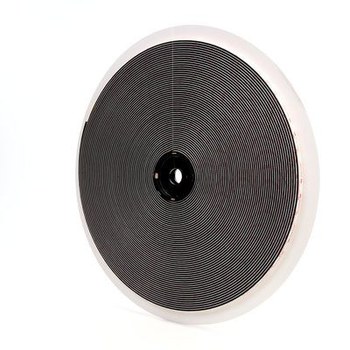 3M Dual Lock SJ3551 Black Reclosable Fastener - Mushroom Hook with 400 stems/in Stem Count - 1/2 in Width x 50 yd Length - 86356