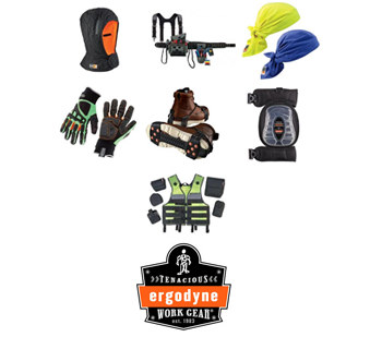 Picture of Ergodyne Core Performance Work Wear 6410 Black Synthetic High Visibility Shirt (Main product image)