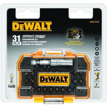 Dewalt Tough Case Impact Bit Set DWAX101IR RSHughes