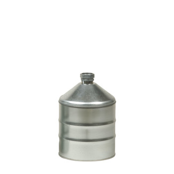 Picture of Justrite Silver Steel Safety Can (Main product image)