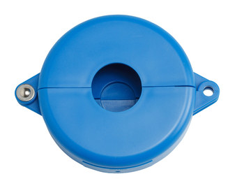 Picture of Brady Blue Polypropylene Gate Valve Lockout (Main product image)