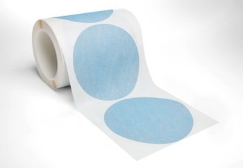 3M Wetordry 286Q 14925 PSA Disc Roll - 5 in - 9 - Aluminum Oxide