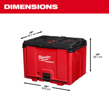 Milwaukee PACKOUT 14 3/4 in Cabinet 48-22-8445 - Polymer