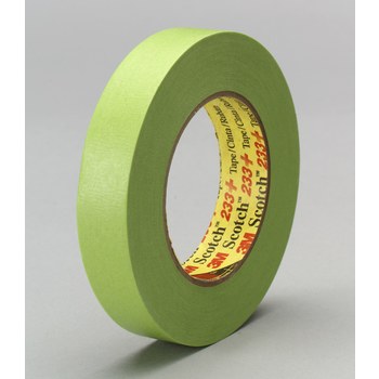 3M Scotch 233+ Green High Performance Masking Tape, 18 mm (3/4 in