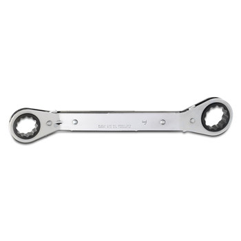 Proto J1187M-A Offset Double Box Reversible Ratcheting Wrench