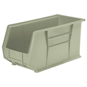 Picture of Akro-Mils 30265 Akrobin 60 lb Stone Industrial Grade Polymer Hanging / Stacking Storage Bin (Main product image)