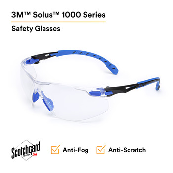 3M Solus Safety Glasses 1000 27186