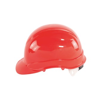 Global Glove Bullhead Safety Hard Hat HH-C2 HH-C2-R - Red - 02958