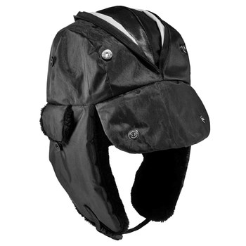 Ergodyne N-Ferno 6802Z Black Large/XL Nylon Trapper Hat - 2-Point Strap  Type - 720476-16859