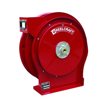 Picture of Reelcraft Industries A5806 OLP 5000 Series 50 ft Red Steel Hose Reel (Main product image)