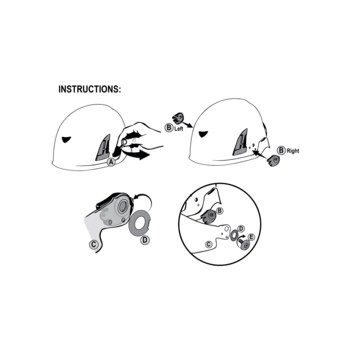 Bullhead Safety Hard Hat Visor HH-V73AF - Size One Size - Smoke - 29347
