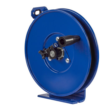 Picture of Coxreels SL17W-150 CPC SDH Series Brass Spring Rewind Static Discharge Hand Crank Cable Reel (Main product image)