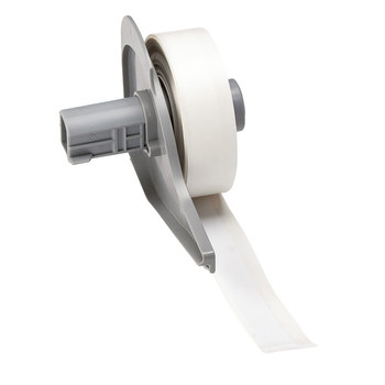 Picture of Brady White Outdoor Polyester Thermal Transfer M71C-500-423 Continuous Thermal Transfer Printer Label Roll (Main product image)