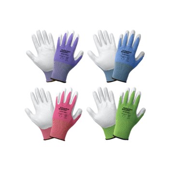 Global Glove Gripster 570T Small Nylon Work Gloves - Nitrile Palm & Fingers Coating - 570T/SM