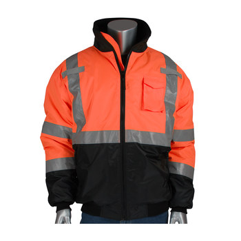 PIP Cold Weather Jacket 333-1740-OR/M, Size Medium, Hi-Vis Orange