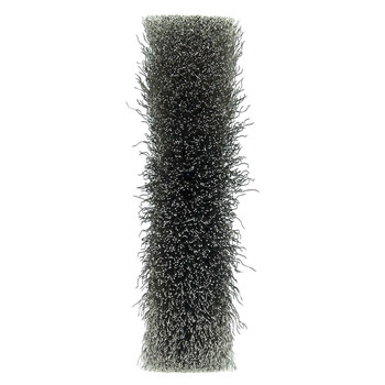 Weiler 03520 Wheel Brush - 6 in Dia - Crimped Stainless Steel Bristle