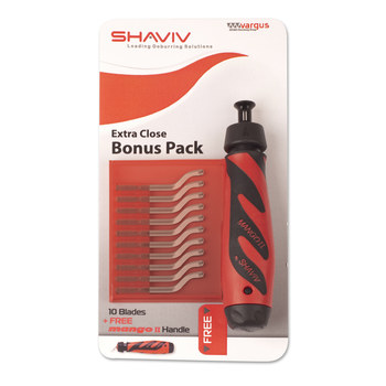 Shaviv E100S Cobalt Extra Close Deburring Tool 155-00179 - 46345