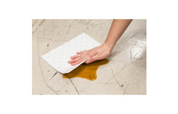 Brady Reform White Polypropylene 5.5 gal Absorbent Pad 123447 - 7.5 in Width - 10 in Length - 662706-89889