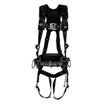 Picture of DBI-SALA ExoFit NEX Lineman Black Large Vest-Style Shoulder, Back, Hip Padding Body Harness (Main product image)
