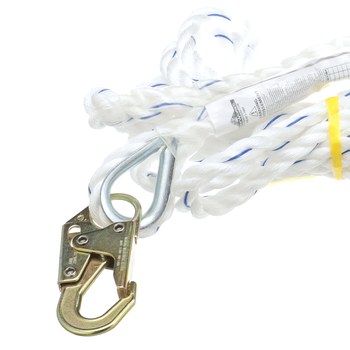 Peakworks Standard Vertical Lifeline V84084025, 25 ft, Green - 59129