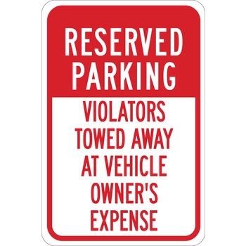 Picture of Brady B-555 Aluminum Rectangle White English Parking Restriction, Permission & Information Sign part number 124383 (Main product image)