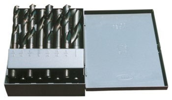 Chicago-Latrobe 190 Reduced Shank Drill Set 69857, Right Hand Cut