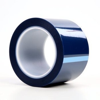 3M 8991 Blue Polyester Masking Tape - 3 in Width x 72 yd Length