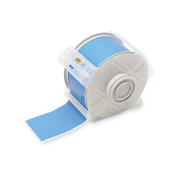 Picture of Brady Blue Magnetic Indoor / Outdoor Vinyl Thermal Transfer 76606 Continuous Thermal Transfer Printer Label Roll (Main product image)