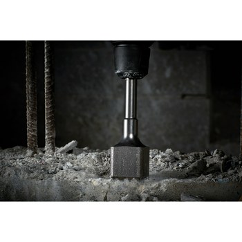 Milwaukee 1 3/4 in Demolition Bushing Tool 48-62-4065 - 10.5 in Overall Length - High Speed Steel - SDS-Max Shank