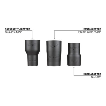 Milwaukee Hose and Accessory Adaptor Kit - 7.25 in - 49-90-1991