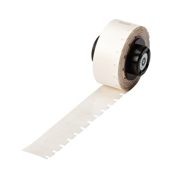 Picture of Brady Clear Polyester Thermal Transfer PTL-71-430 Die-Cut Thermal Transfer Printer Label Roll (Main product image)