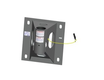 Picture of 3M Xtirpa IN-2124 Stainless Steel Confined Space Wall Adapter (Main product image)