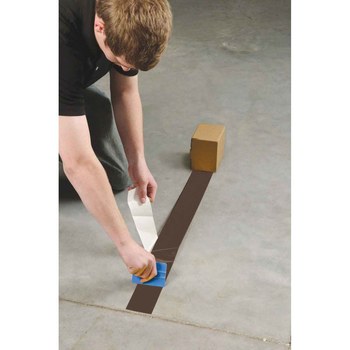 Brady Toughstripe Brown Floor Marking Tape - 2 in Width x 100 ft Length - 0.008 in Thick - 91465