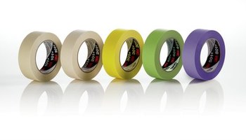3M 401+ Performance Green High Performance Masking Tape, 48mm (1-7/8 in) Width x 55 m Length