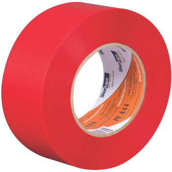 Shurtape PE 444 Red Masking Tape, 48 mm Width x 55 m Length