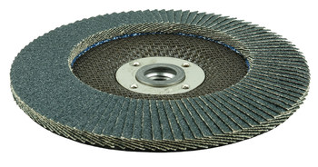 Weiler Tiger Paw Type 29/Angled Flap Disc 51180 - Alumina Zirconia - 6 in - 60 - Coarse