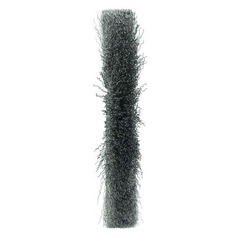 Weiler 06200 Wheel Brush - 12 in Dia - Crimped Steel Bristle