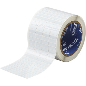 Picture of Brady White Polyimide Thermal Transfer 150842 Die-Cut Thermal Transfer Printer Label Roll (Main product image)